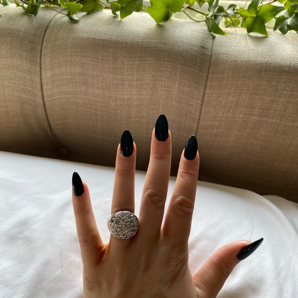 Bella Crystal cluster ring